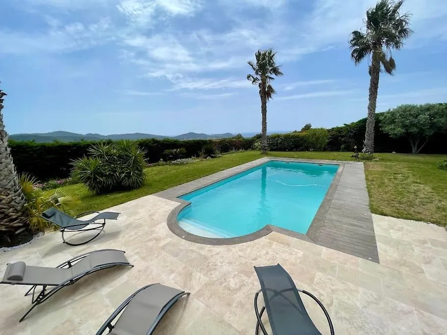 Villa Superbe Vue Mer Calme Sans Vis-A-Vis Laouque 0*,  France
